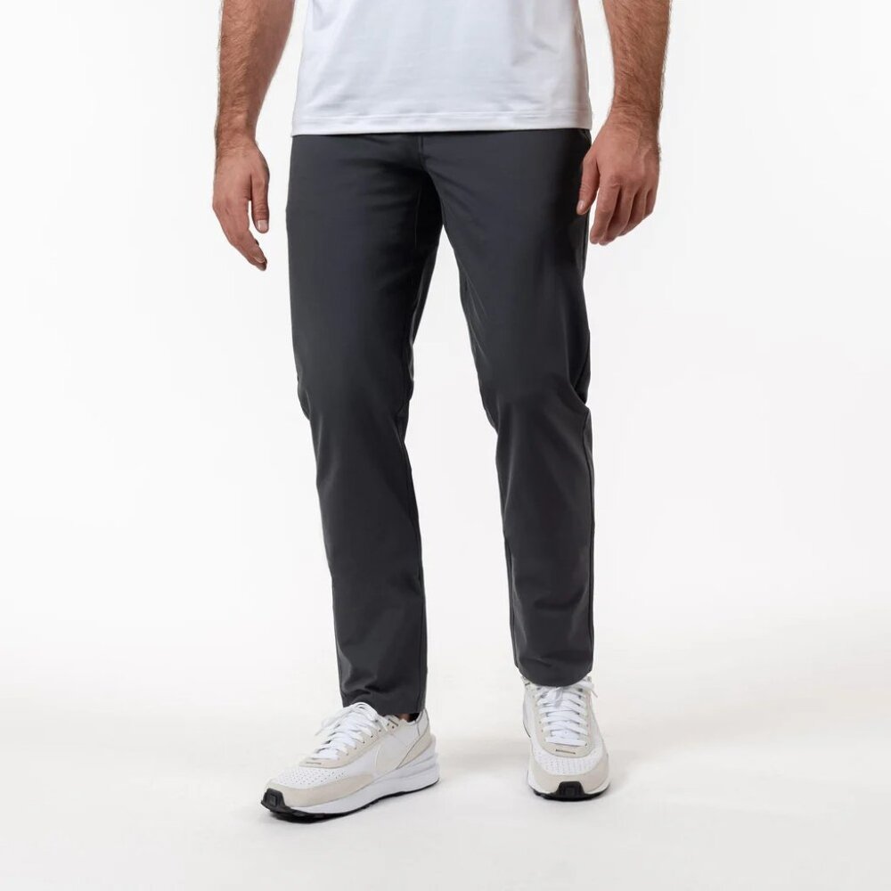 Rhoback Men's Delta Charcoal Gray Pants 38-30